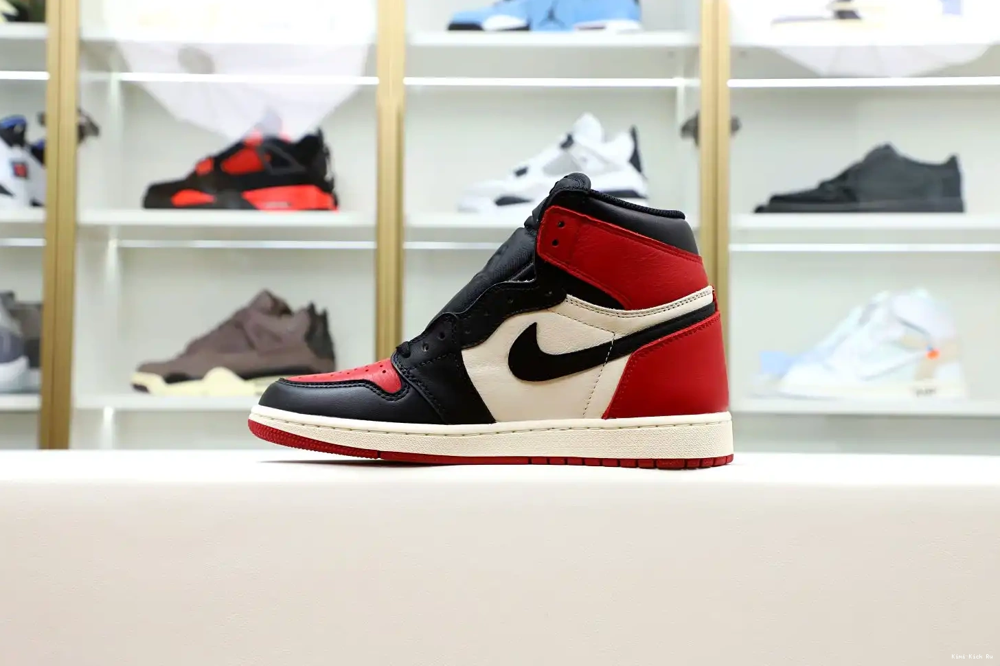 1 'BRED TOE' AIR OG Kimikick HIGH RETRO JORDAN 0625